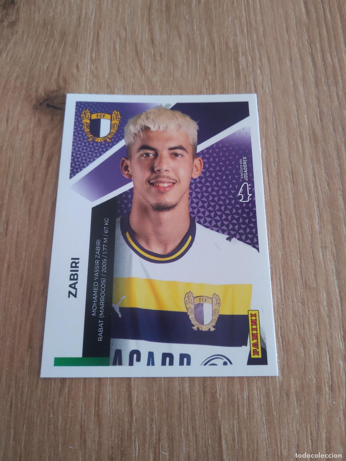 Cromos de F&uacute;tbol: 189 ZABIRI FAMALICAO CROMO FUTBOL PANINI LIGA PORTUGAL 25-26 FUTEBOL LIGA BETCLIC 2025-2026