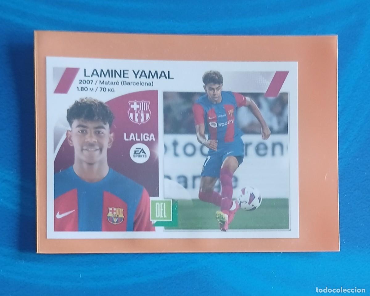 Cromos de F&uacute;tbol: CROMO COLOCA 19 BIS LAMINE YAMAL ROOKIE BARCELONA EDICIONES ESTE 2023-2024. Nuevo de sobre.