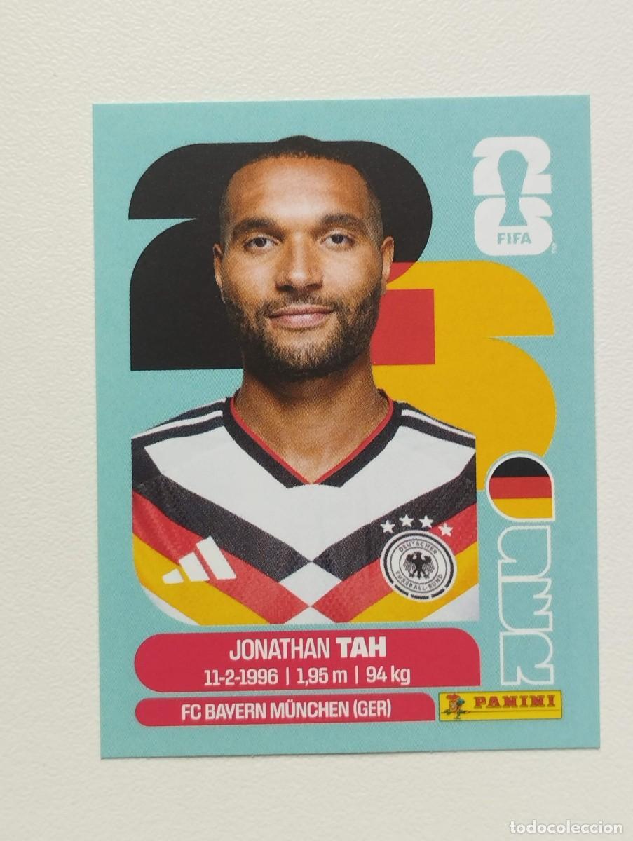 Cromos de F&uacute;tbol: CROMO STICKER WORLD CUP 2026 MUNDIAL 26 PANINI ALEMANIA GER3 GER 3 JONATHAN TAH
