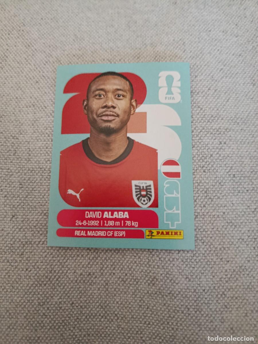 Cartes &agrave; collectionner de Football: Panini Mundial 2026 Estados Unidos-Mexico. 4- Alaba. Austria. Nunca pegado.