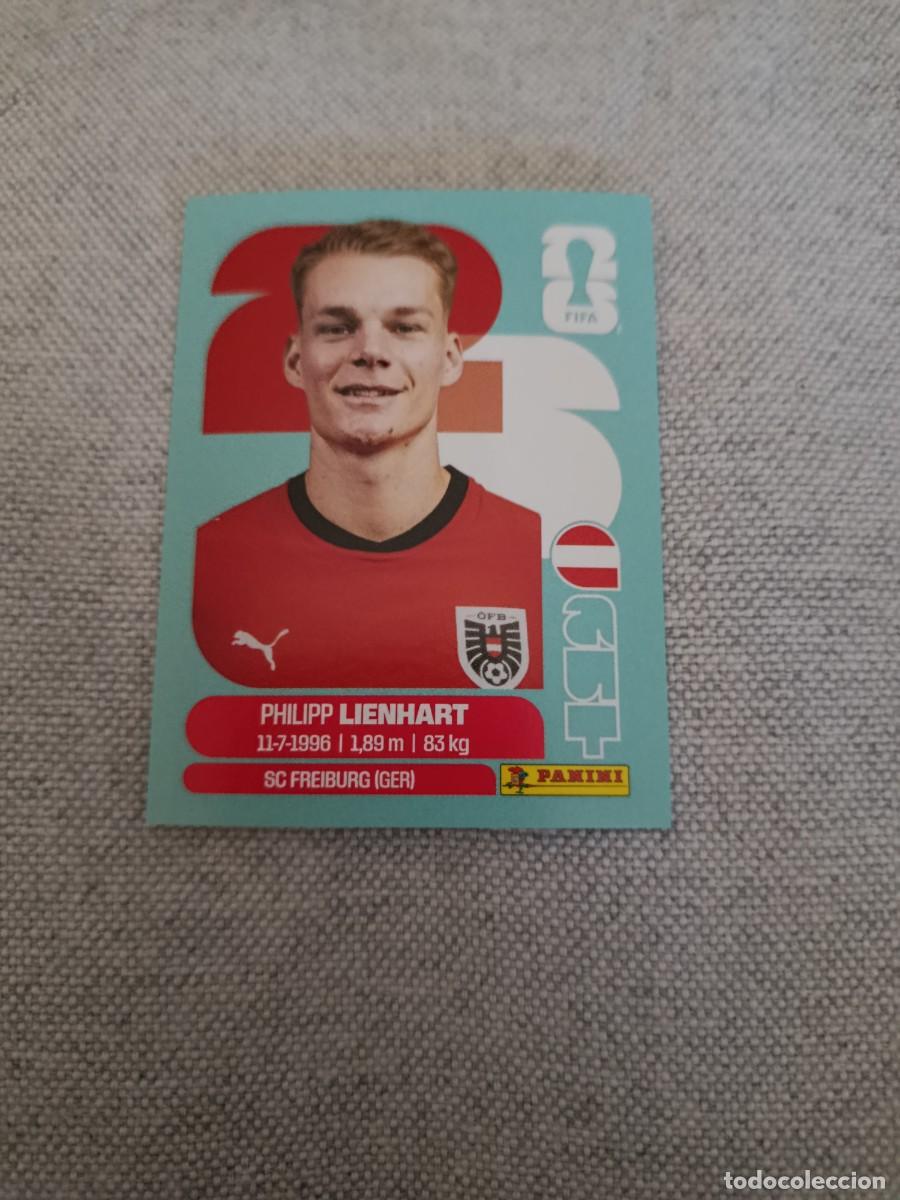 Cartes &agrave; collectionner de Football: Panini Mundial 2026 Estados Unidos-Mexico. 6- Lienhart. Austria. Nunca pegado.