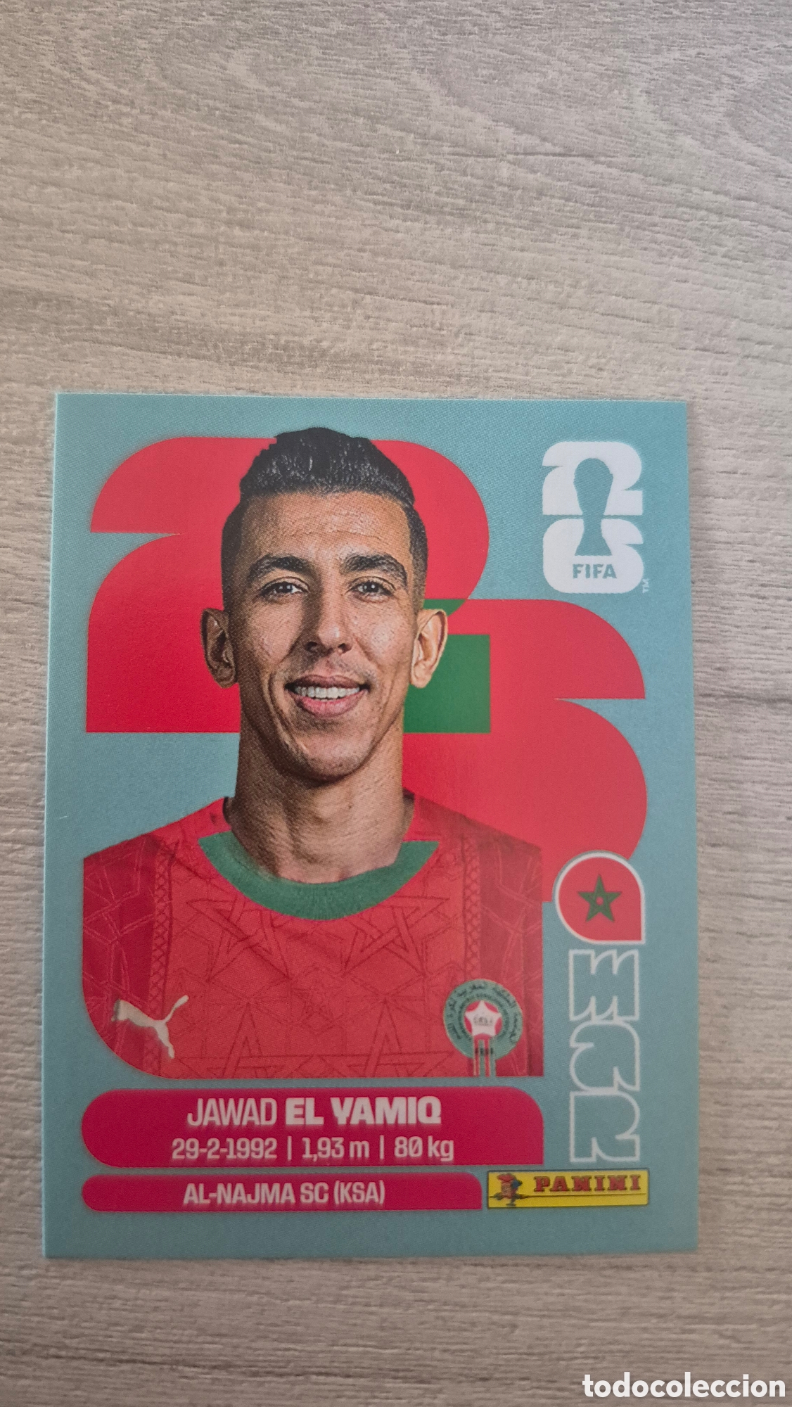 Cartes &agrave; collectionner de Football: MAR8 El Yamiq FIFA World Cup 2026