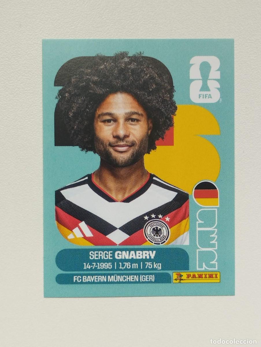 Cromos de F&uacute;tbol: CROMO STICKER WORLD CUP 2026 MUNDIAL 26 PANINI ALEMANIA GER16 GER 16 GNABRY
