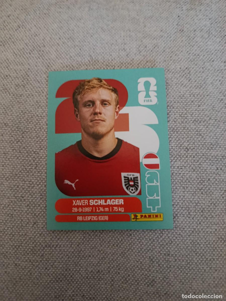 Cromos de F&uacute;tbol: Panini Mundial 2026 Estados Unidos-Mexico. 10- Schlager. Austria. Nunca pegado.