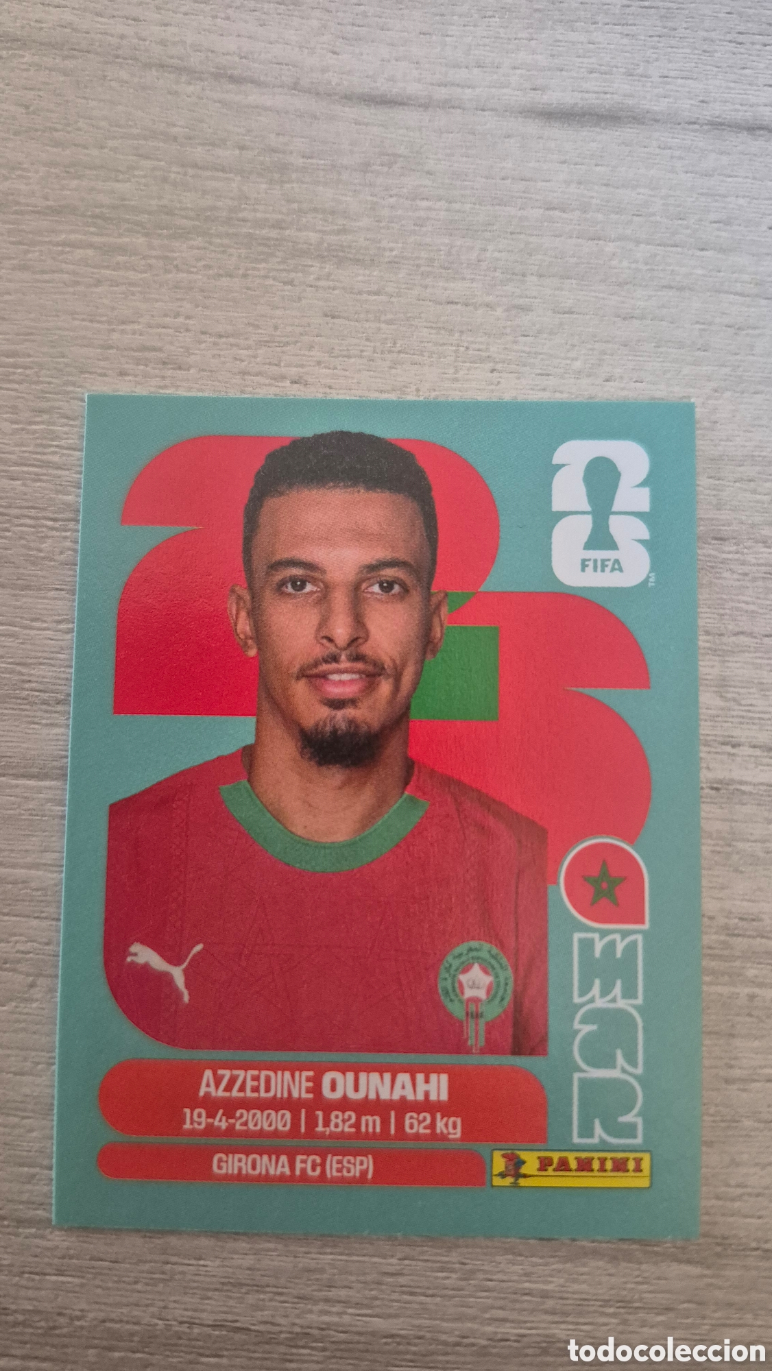Cromos de F&uacute;tbol: MAR11 Ounahi FIFA World Cup 2026