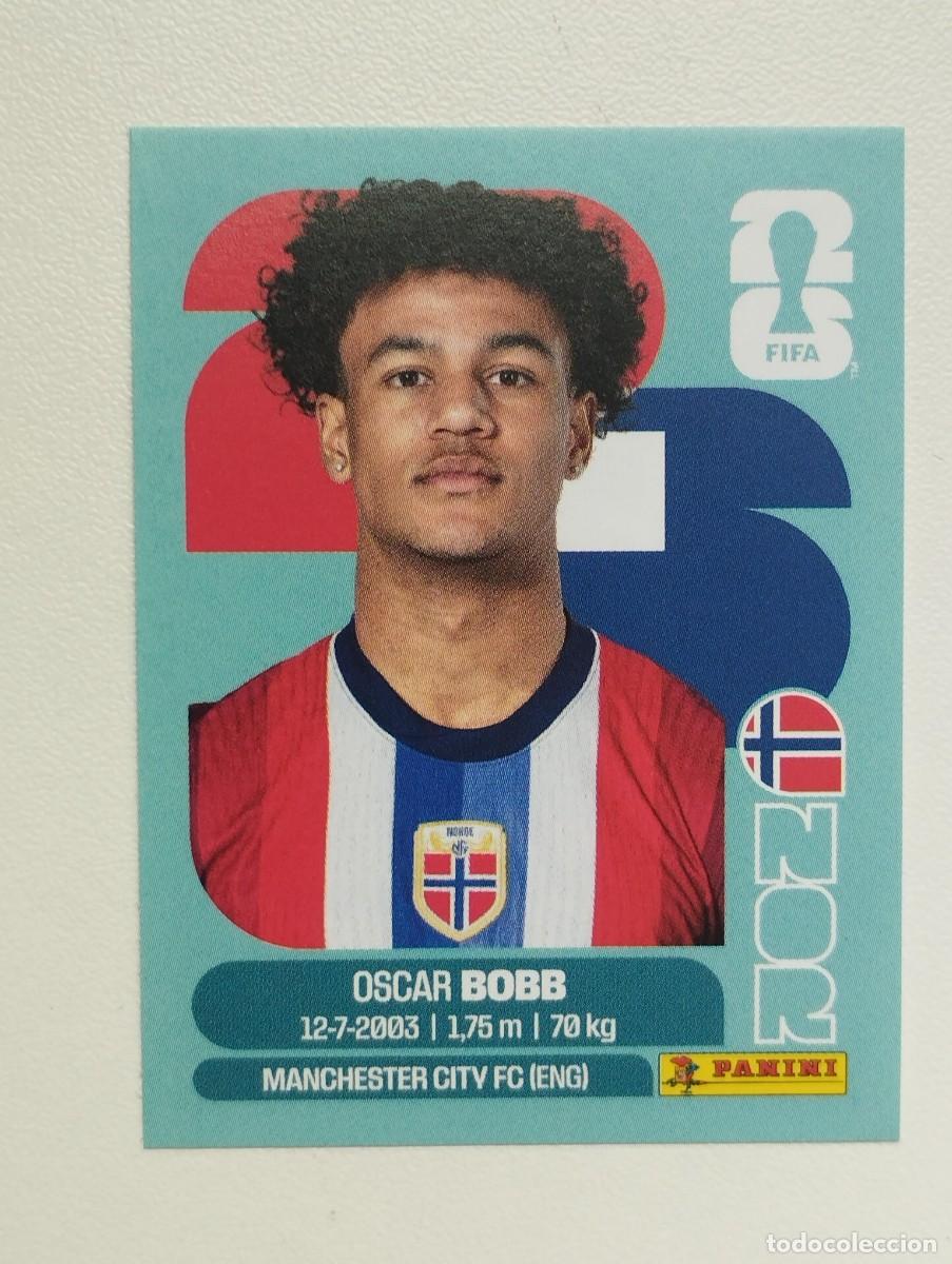 Cromos de F&uacute;tbol: CROMO STICKER WORLD CUP 2026 MUNDIAL 26 PANINI NORUEGA NOR20 NOR 20 OSCAR BOBB