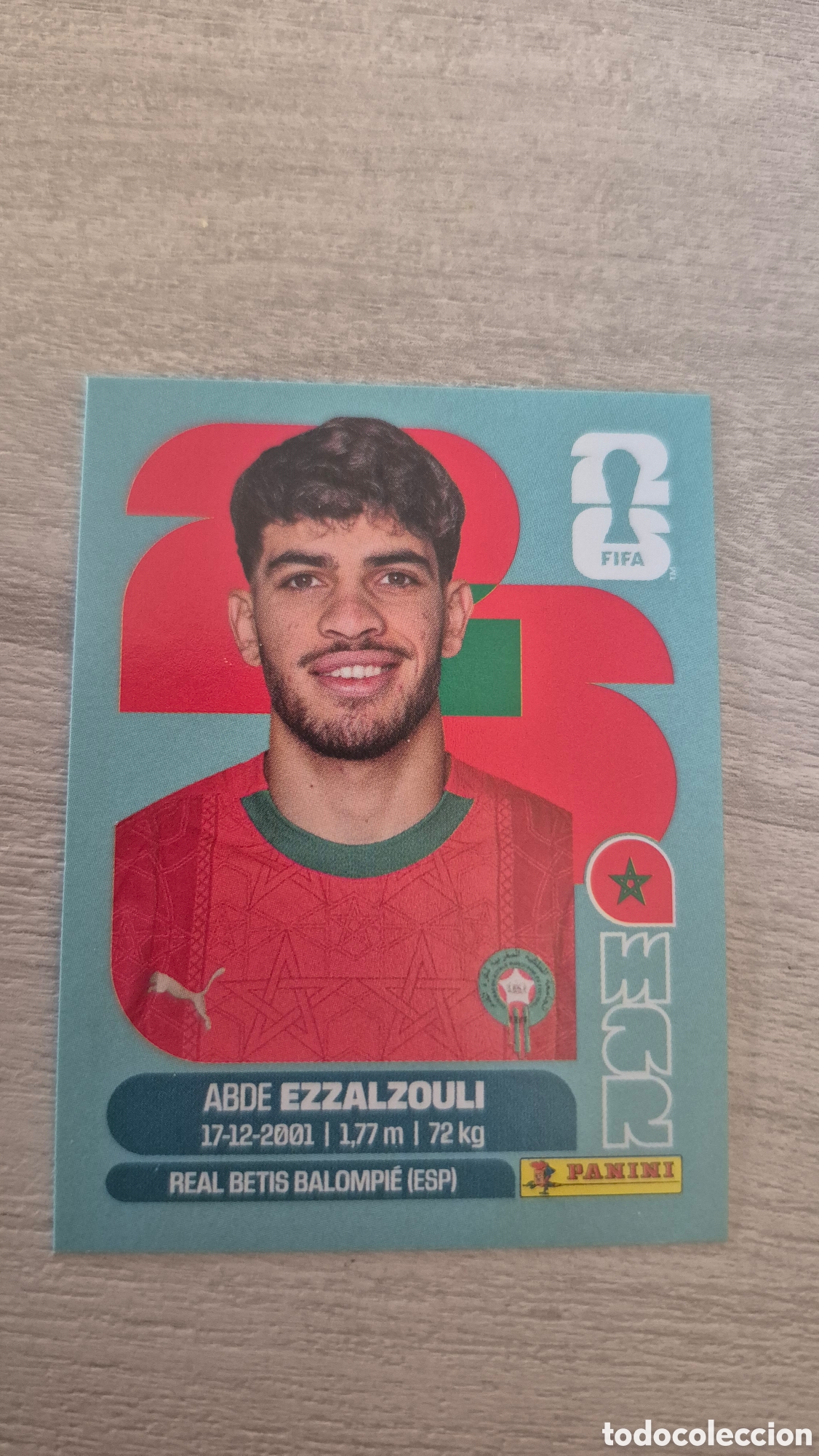 Cromos de F&uacute;tbol: MAR17 Ezzalzouli FIFA World Cup 2026