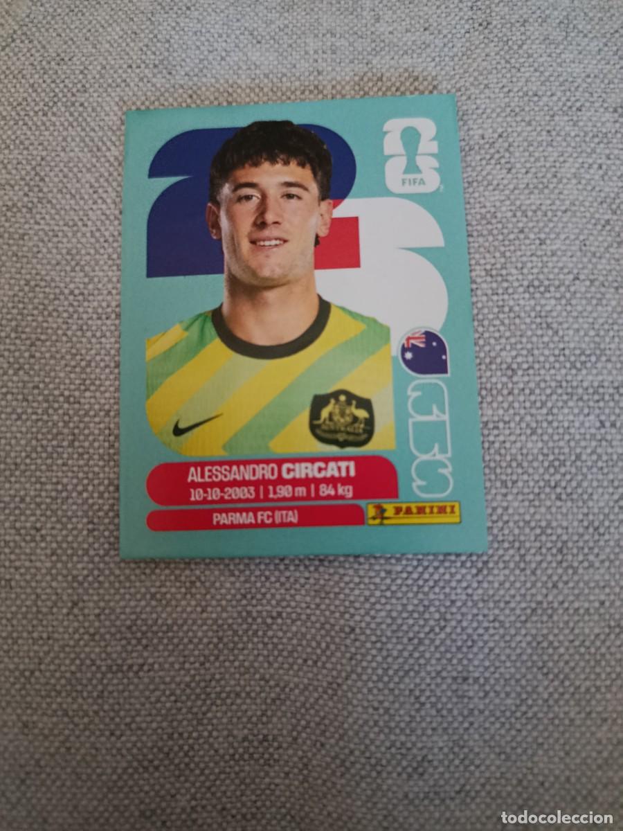 Cromos de F&uacute;tbol: Panini Mundial 2026 Estados Unidos-Mexico. 5- Circati. Australia. Nunca pegado.