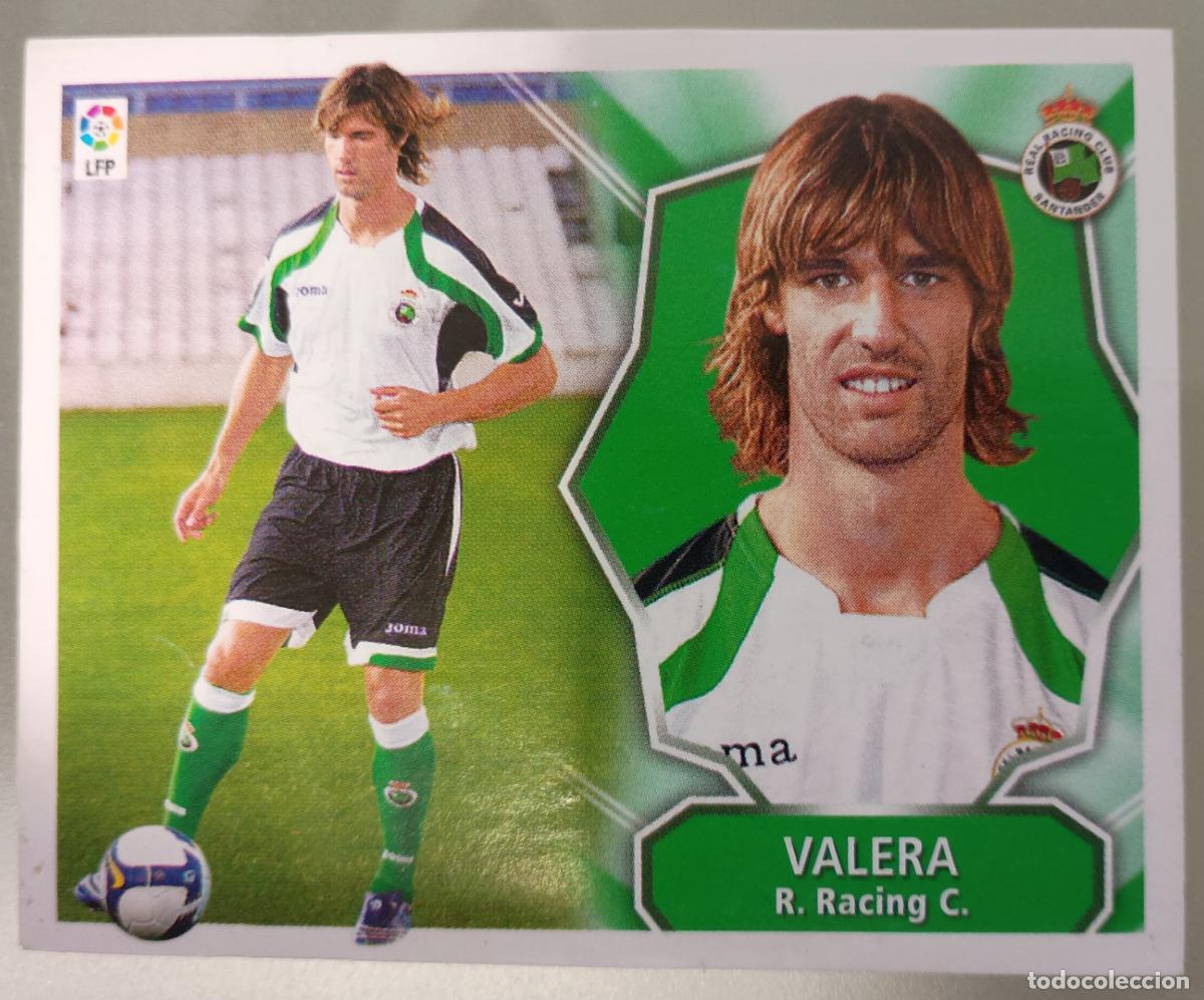 Cartes &agrave; collectionner de Football: Valera (Racing Santander) Ultimo fichaje n&ordm; 56. Liga 2008-09 (Colecciones Este)