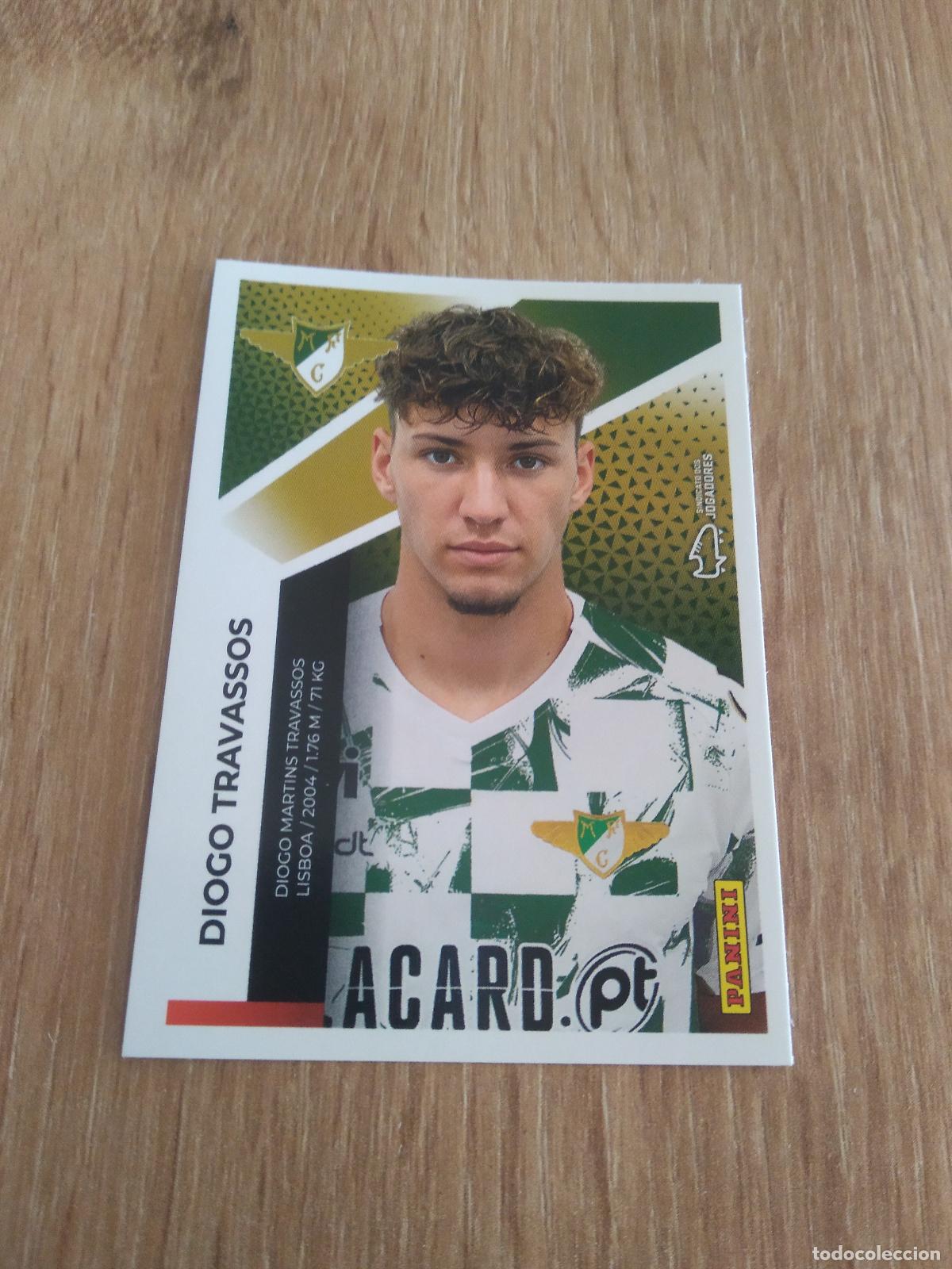 Cromos de F&uacute;tbol: 213 DIOGO TRAVASSOS MOREIRENSE CROMO FUTBOL PANINI PORTUGAL 25-26 FUTEBOL LIGA BETCLIC 2025-2026