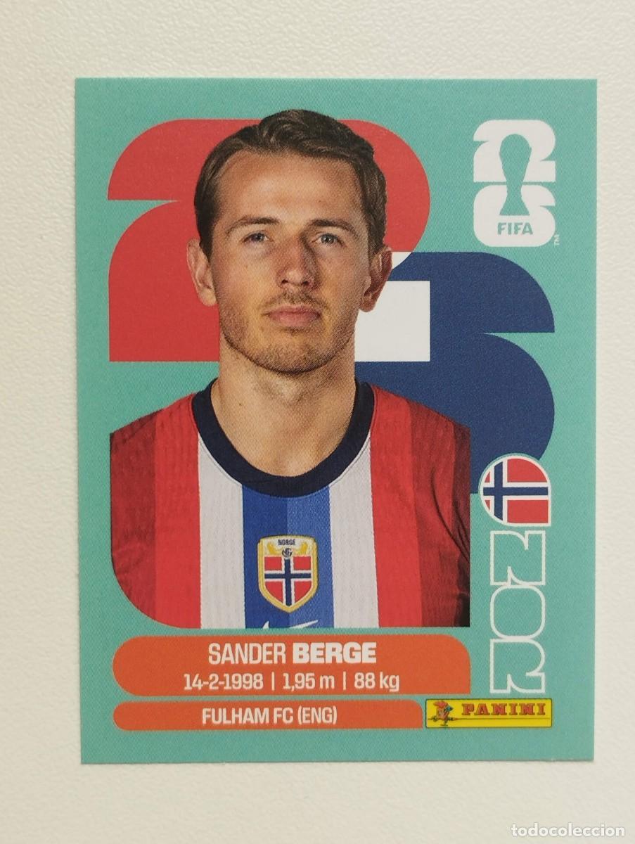 Cromos de F&uacute;tbol: CROMO STICKER WORLD CUP 2026 MUNDIAL 26 PANINI NORUEGA NOR11 NOR 11 SANDER BERGE