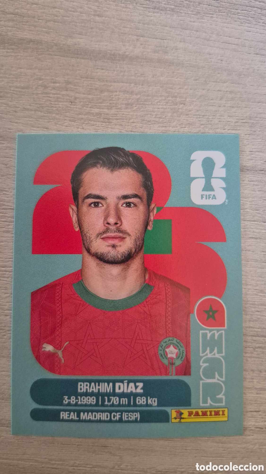 Cromos de F&uacute;tbol: MAR19 D&iacute;az FIFA World Cup 2026