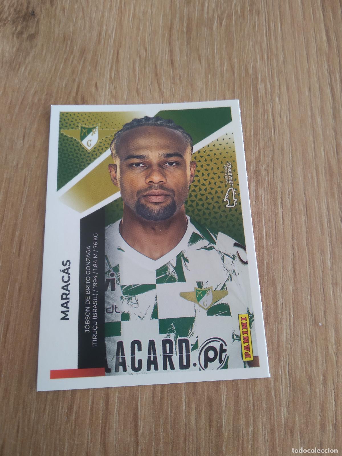 Cromos de F&uacute;tbol: 215 MARACAS MOREIRENSE CROMO FUTBOL PANINI PORTUGAL 25-26 FUTEBOL LIGA BETCLIC 2025-2026