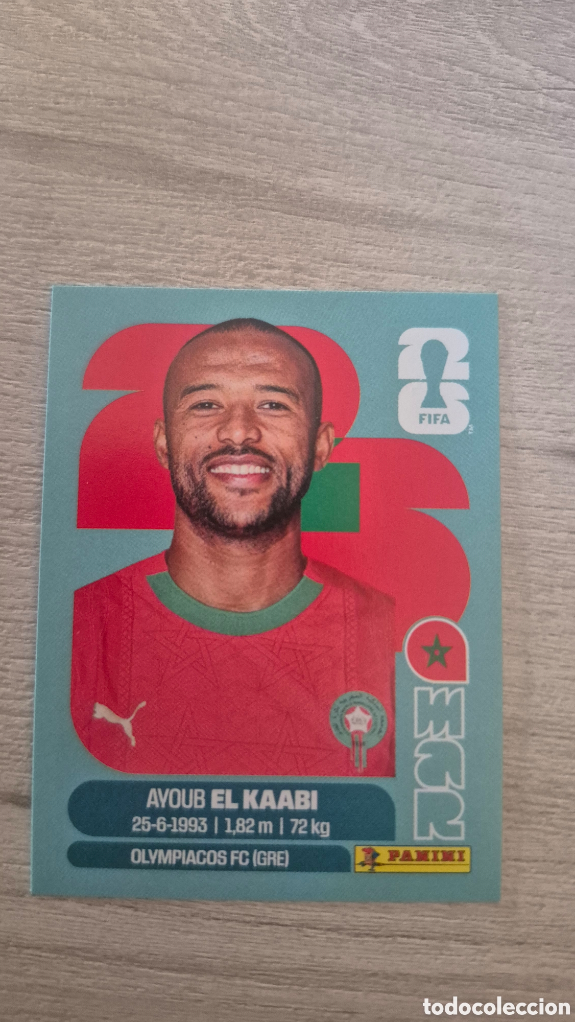 Cromos de F&uacute;tbol: MAR20 El Kaabi FIFA World Cup 2026