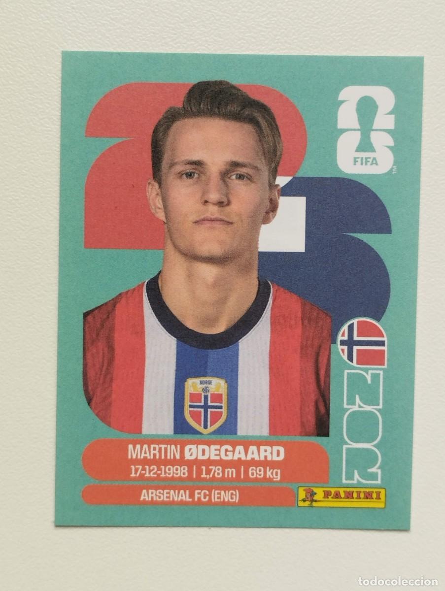 Cromos de F&uacute;tbol: CROMO STICKER WORLD CUP 2026 MUNDIAL 26 PANINI NORUEGA NOR10 NOR 10 MARTIN ODEGAARD