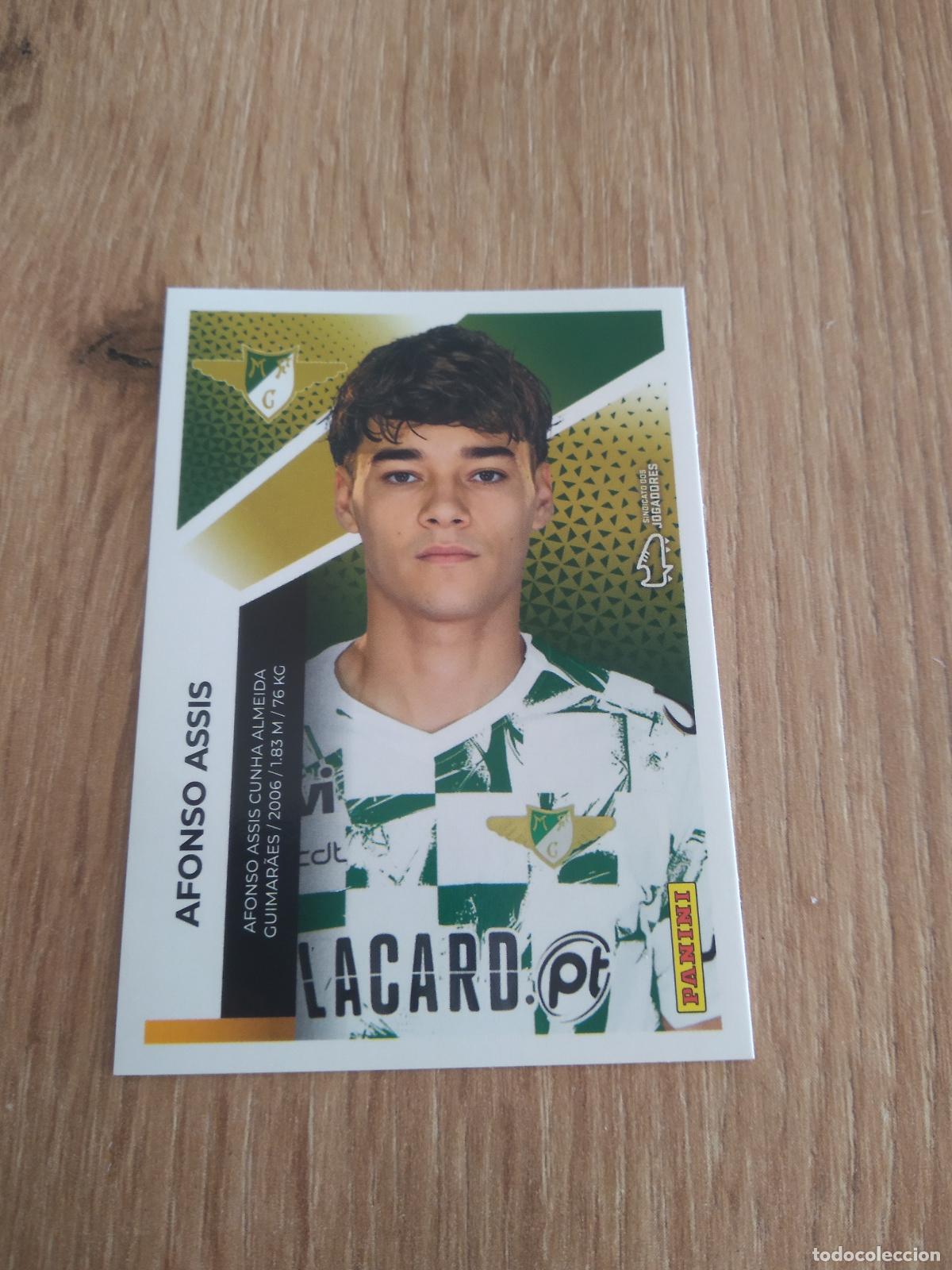 Cromos de F&uacute;tbol: 222 AFONSO ASSIS MOREIRENSE CROMO FUTBOL PANINI PORTUGAL 25-26 FUTEBOL LIGA BETCLIC 2025-2026