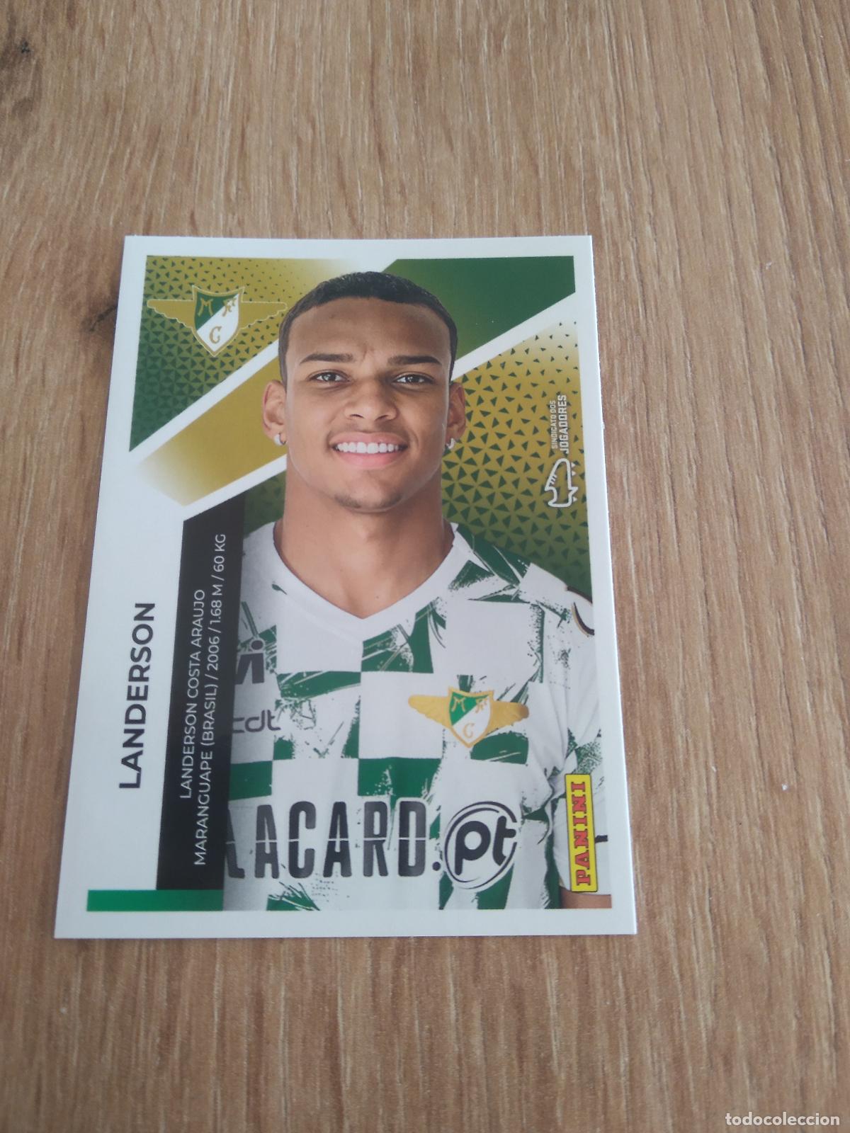 Cartes &agrave; collectionner de Football: 225 LANDERSON MOREIRENSE CROMO FUTBOL PANINI PORTUGAL 25-26 FUTEBOL LIGA BETCLIC 2025-2026