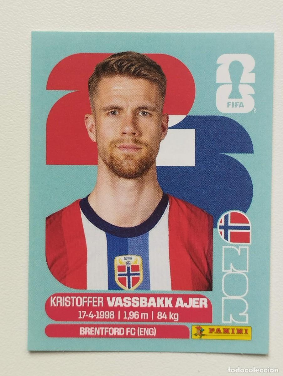 Cartes &agrave; collectionner de Football: CROMO STICKER WORLD CUP 2026 MUNDIAL 26 PANINI NORUEGA NOR5 NOR 5 VASSBAKK AJER
