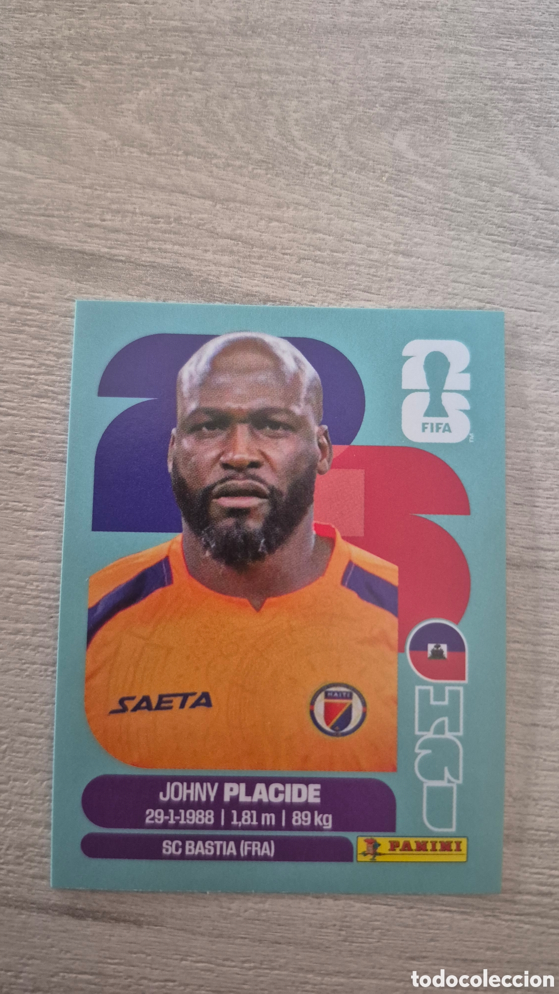 Cartes &agrave; collectionner de Football: HAI2 Placide FIFA World Cup 2026