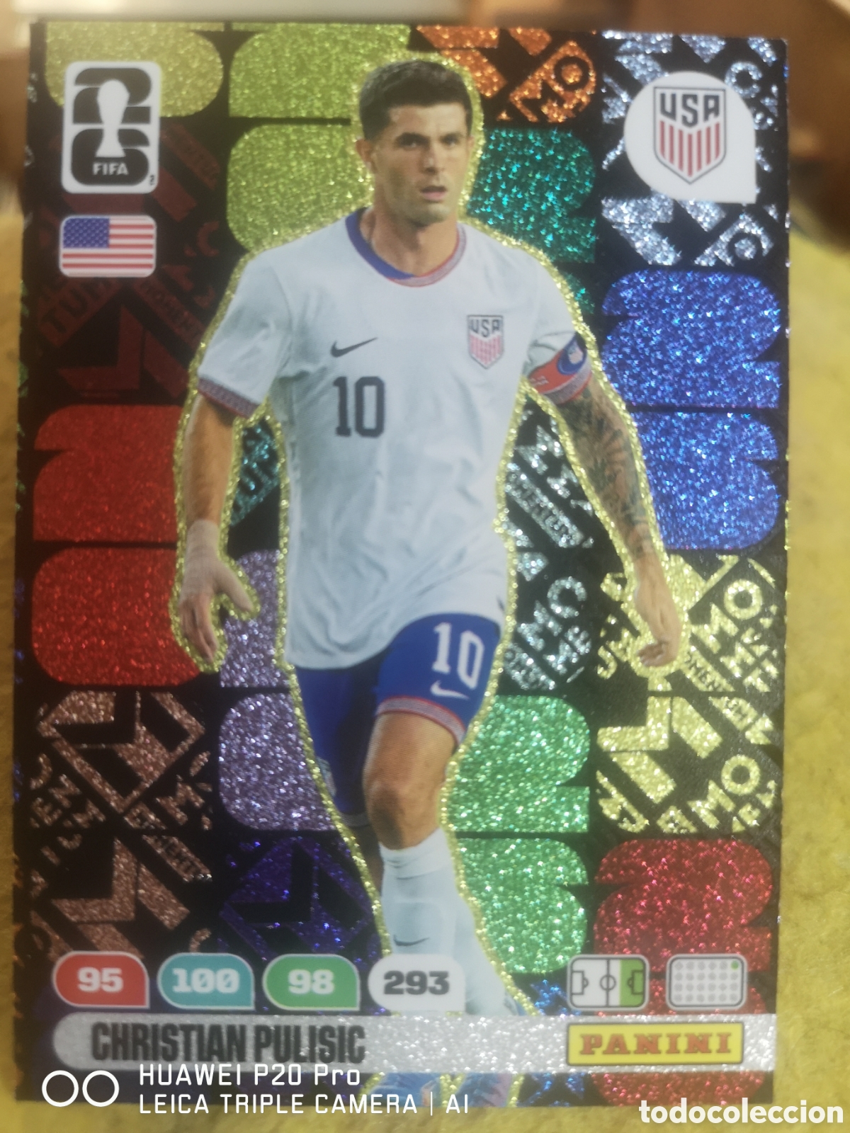 Cartes &agrave; collectionner de Football: PULISIC MOMENTUM ADRENALYN FIFA WORLD CUP MUNDIAL 2026 - USA
