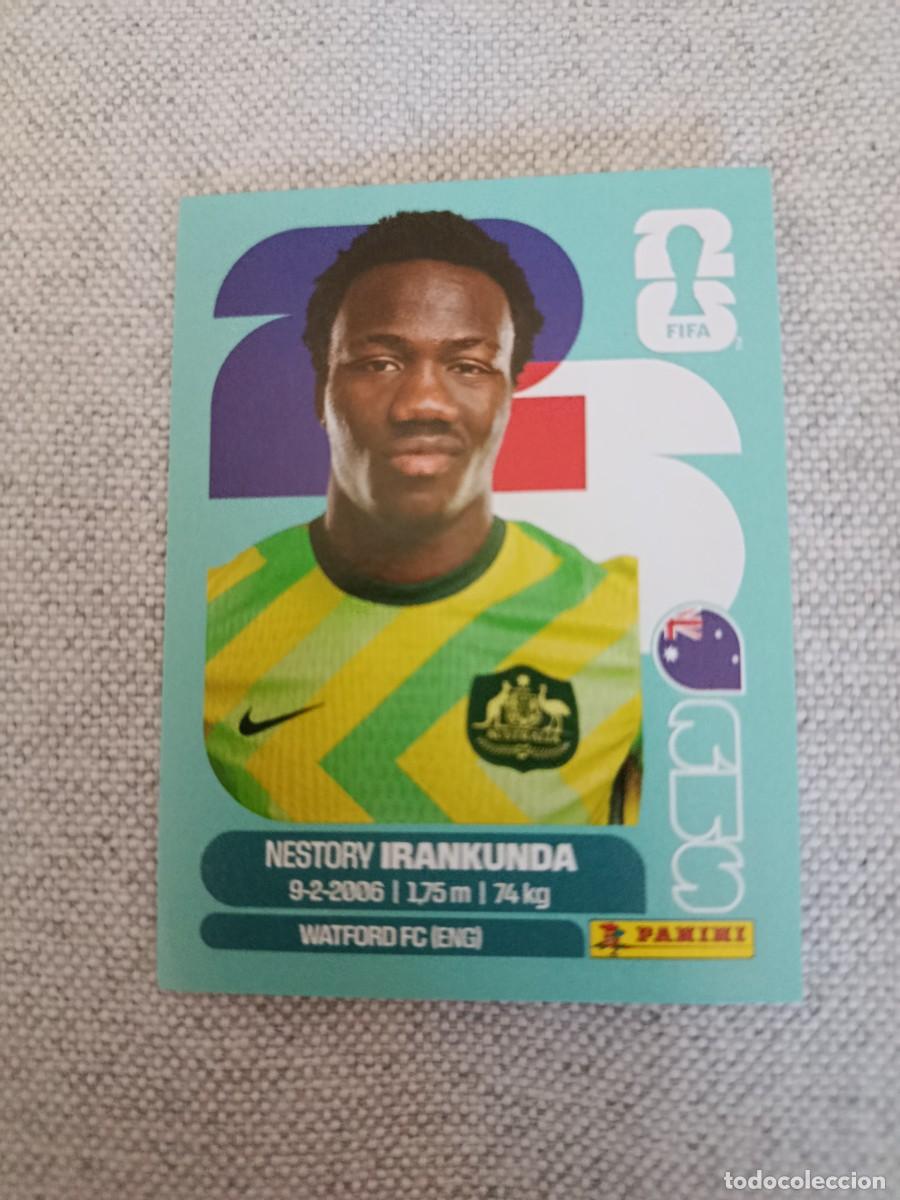 Figurine di Calcio: Panini Mundial 2026 Estados Unidos-Mexico. 19- Irankunda. Australia. Nunca pegado.