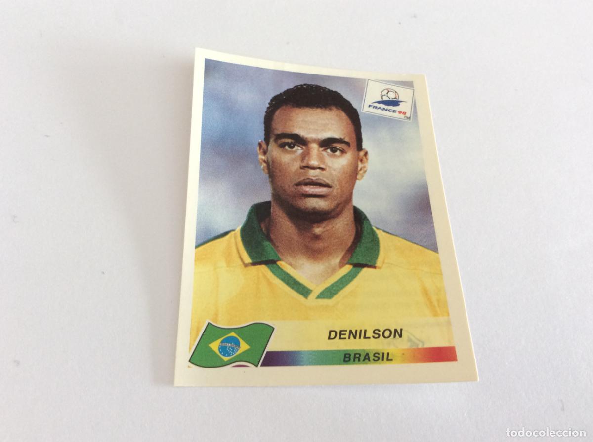 Cromos de F&uacute;tbol: 25 Denilson Brasil CROMO STICKER Francia 1998 PANINI