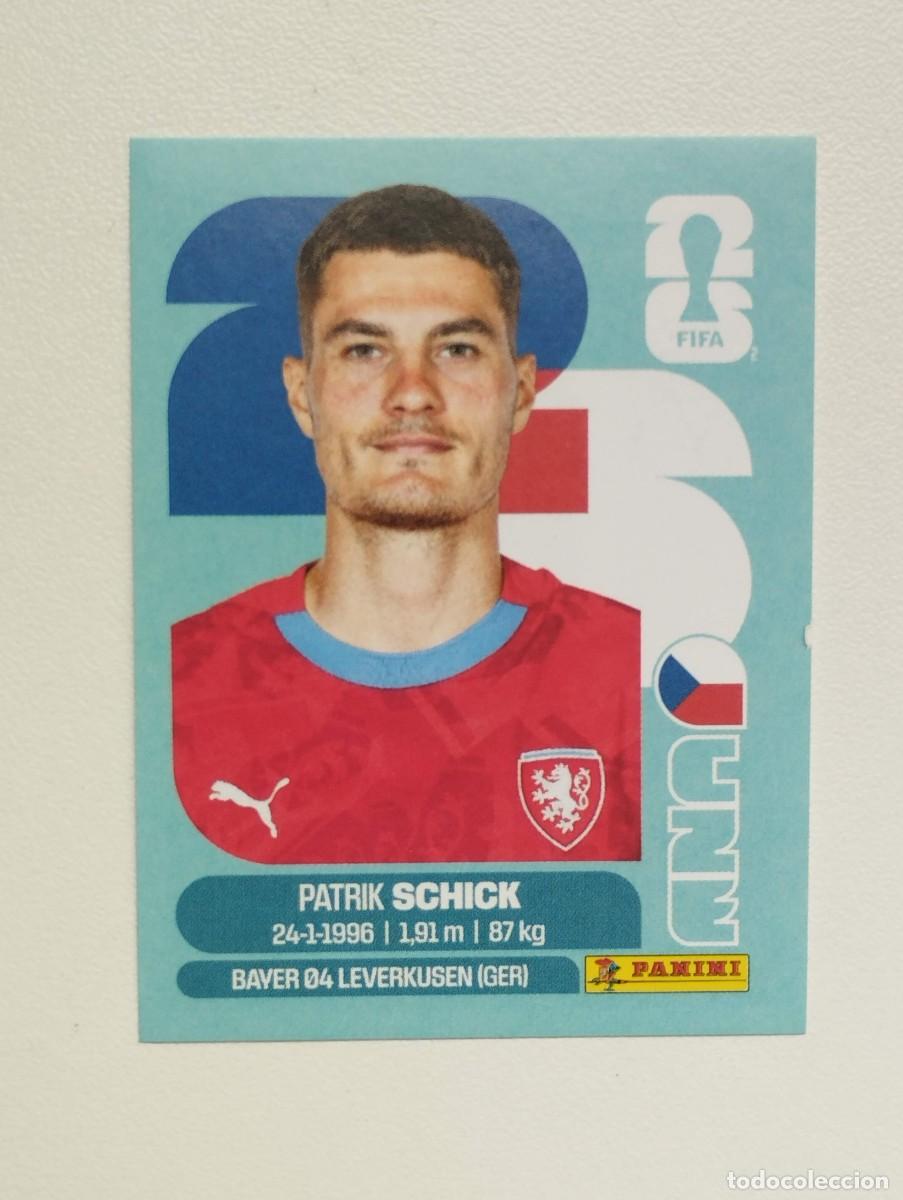 Cromos de F&uacute;tbol: CROMO STICKER WORLD CUP 2026 MUNDIAL 26 PANINI REPUBLICA CHECA CZE20 CZE 20 PATRICK SCHICK