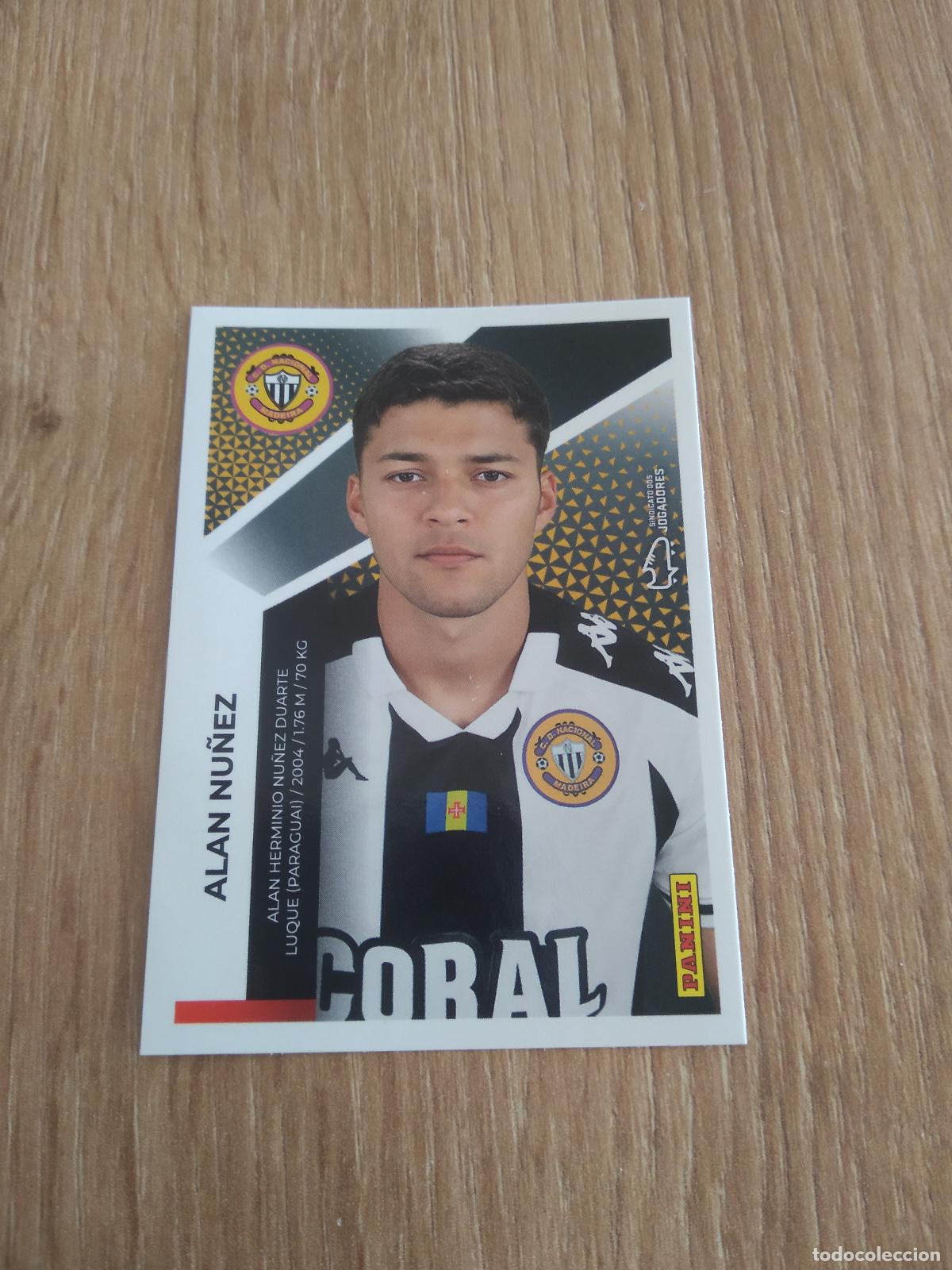 Cromos de F&uacute;tbol: 232 ALAN NU&Ntilde;EZ NACIONAL CROMO FUTBOL PANINI LIGA PORTUGAL 25-26 FUTEBOL LIGA BETCLIC 2025-2026