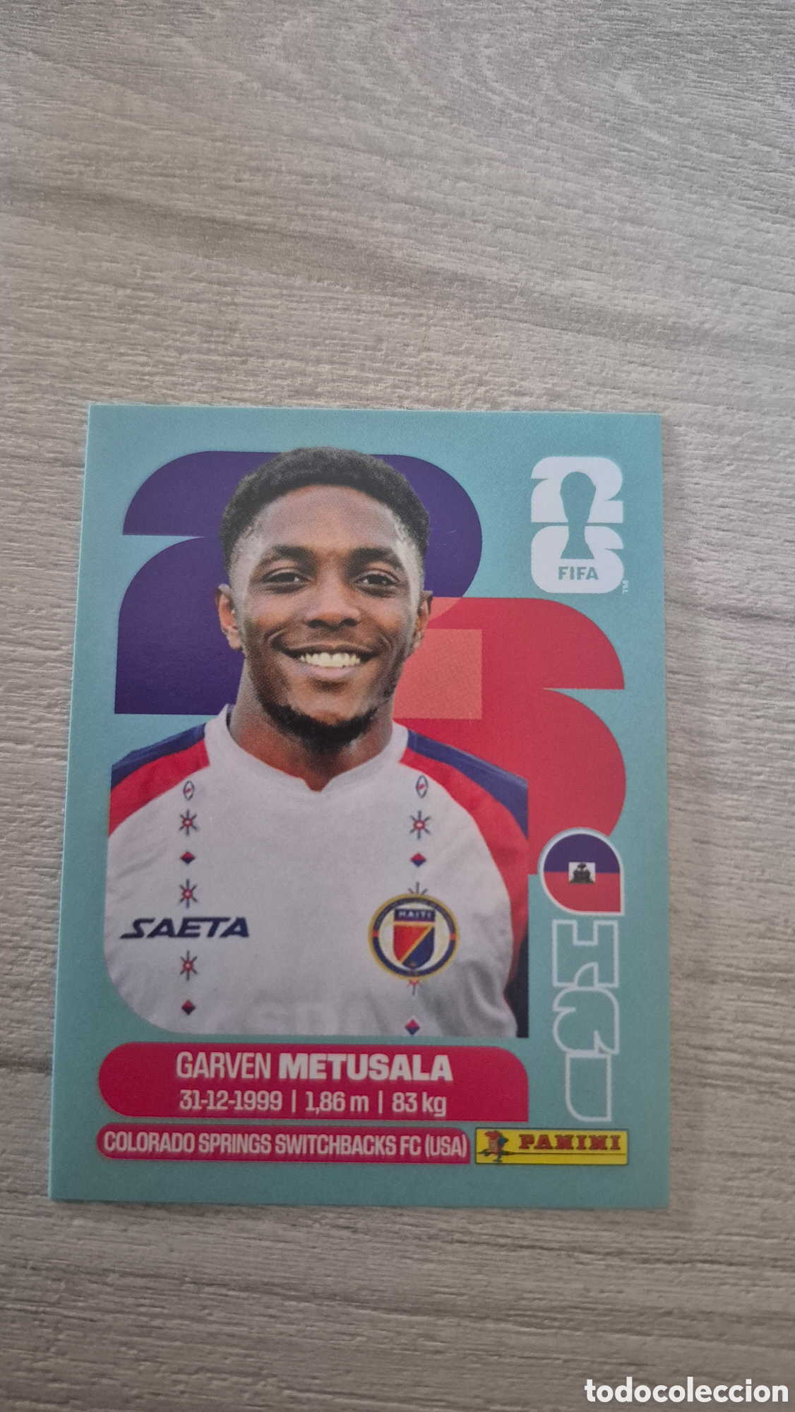Cromos de F&uacute;tbol: HAI8 Metusala FIFA World Cup 2026