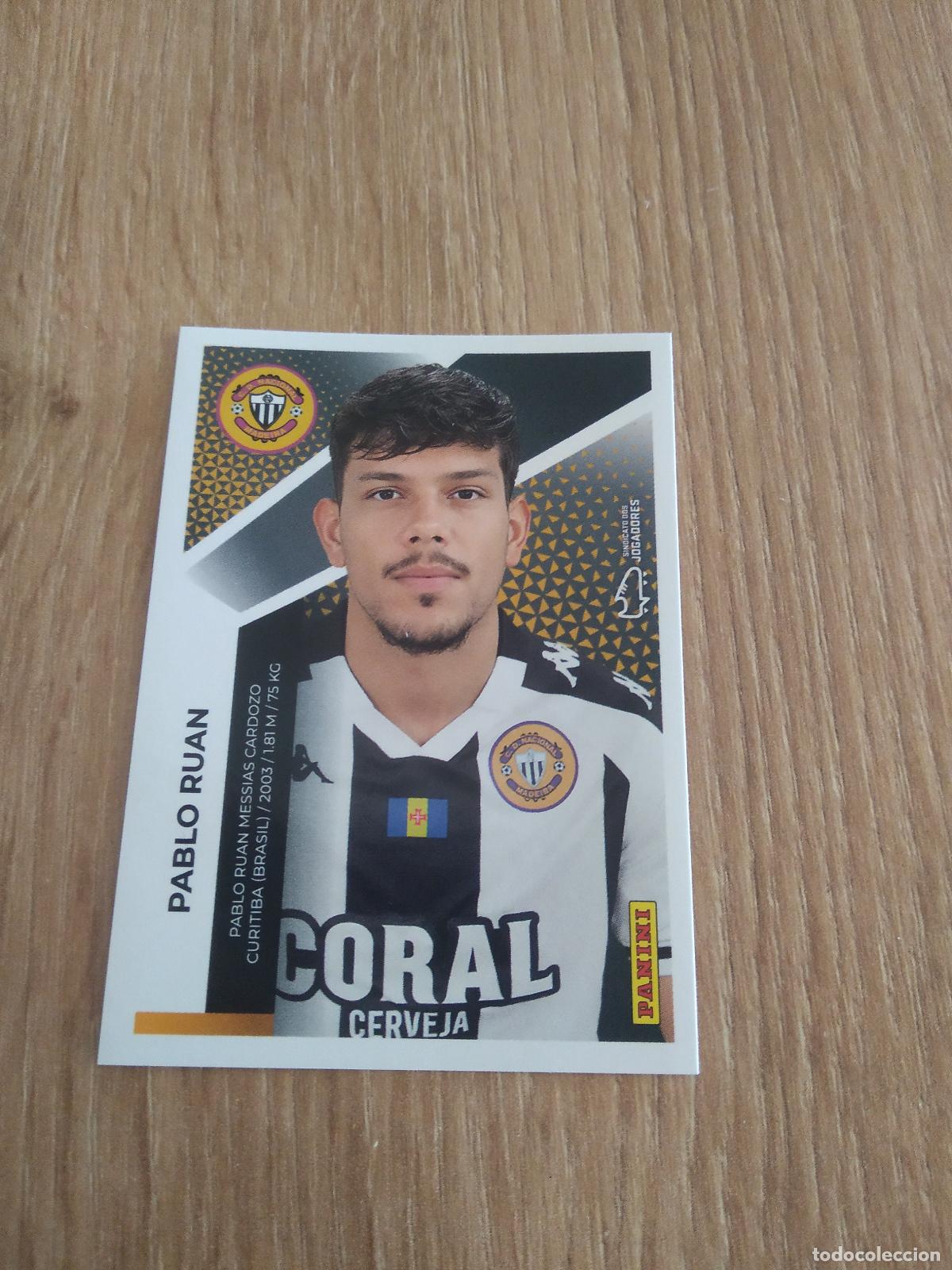 Cromos de F&uacute;tbol: 243 PABLO RUAN NACIONAL CROMO FUTBOL PANINI LIGA PORTUGAL 25-26 FUTEBOL LIGA BETCLIC 2025-2026