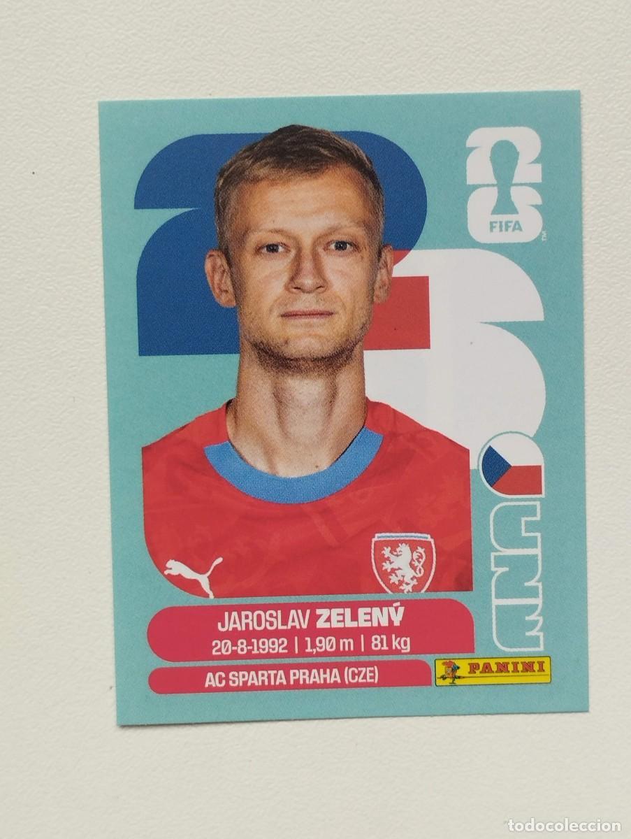 Fu&szlig;ball-Sticker: CROMO STICKER WORLD CUP 2026 MUNDIAL 26 PANINI REPUBLICA CHECA CZE6 CZE 6 JAROSLAV ZELENY