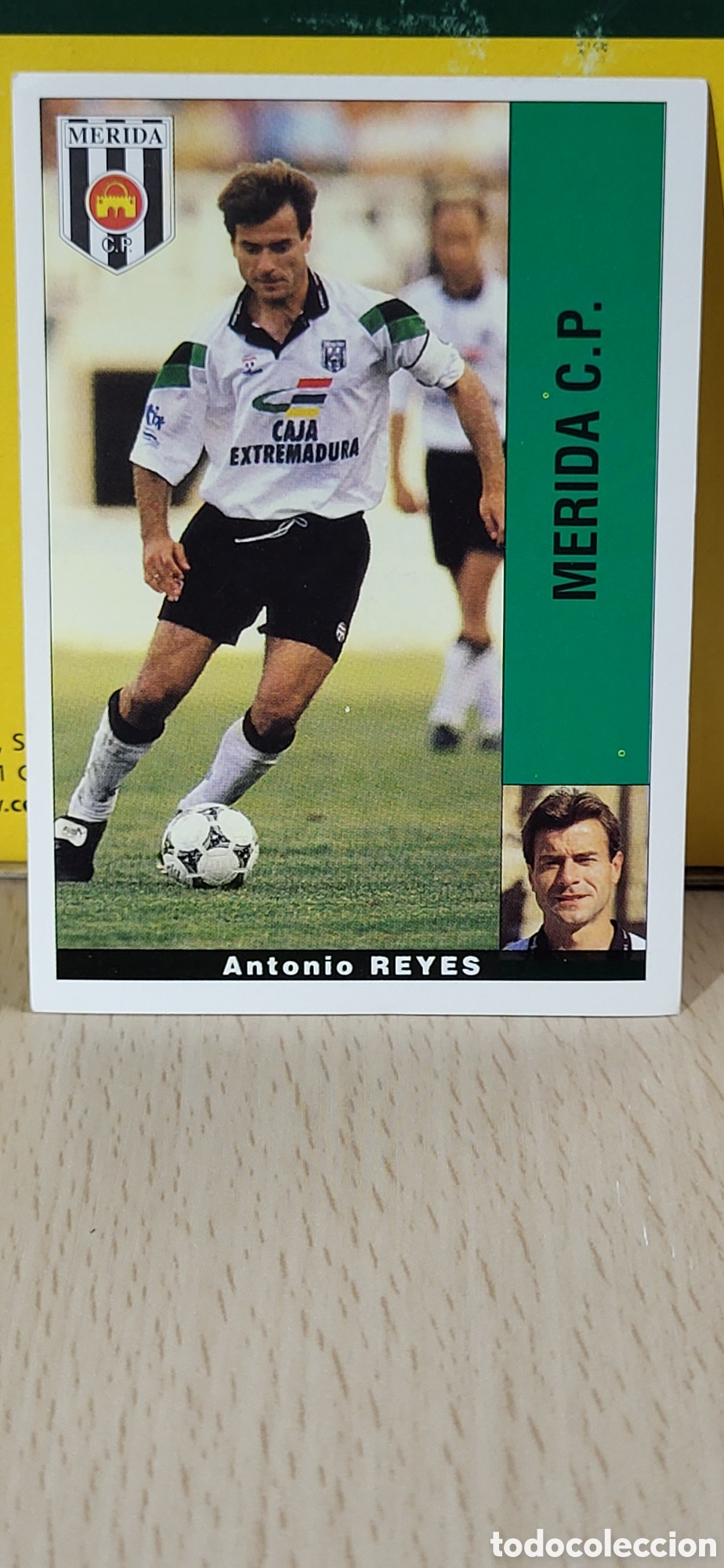 Football Stickers: ANTONIO REYES MERIDA C.F. LIGA 95 96 DE FUTBOL PROFESIONAL PANINI