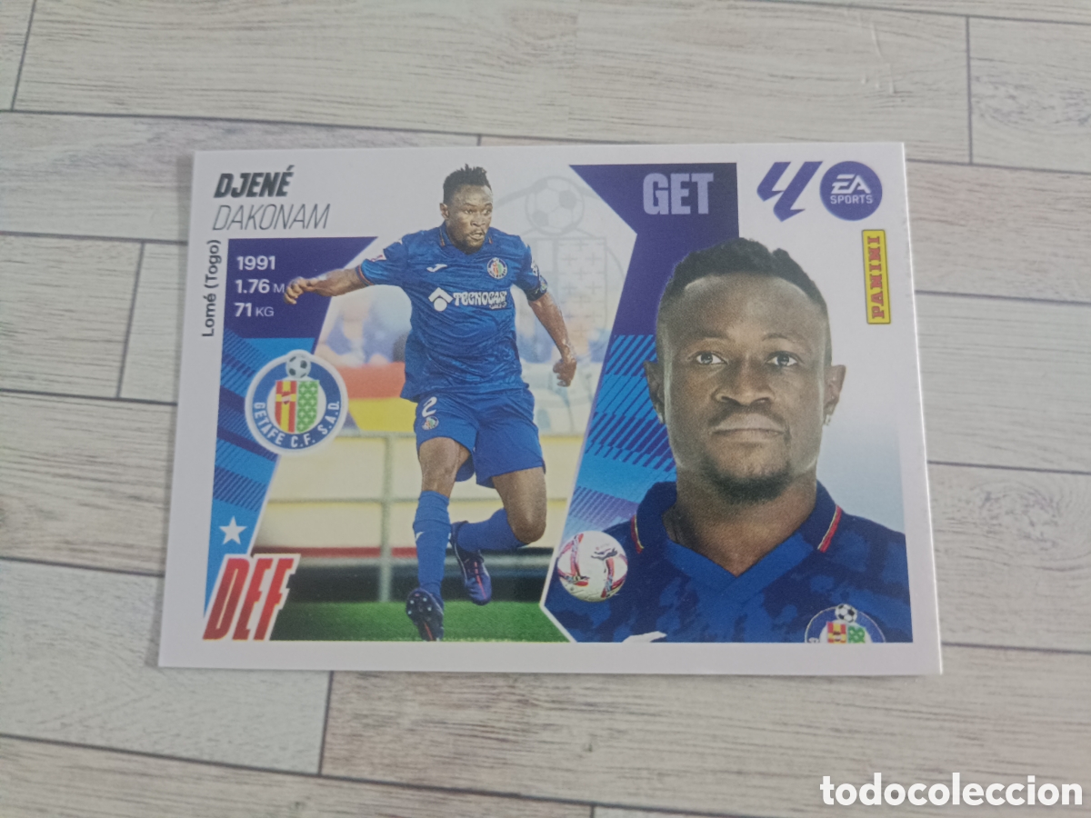 Cromos de F&uacute;tbol: 8 DJENE GETAFE LIGA ESTE 2025 2026 PANINI 25 26