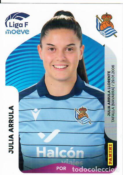 Cromos de F&uacute;tbol: CROMO PANINI LIGA FEMENINA F 2025-26 (25 - 26) - N&ordm; 284 - JULIA ARRULA - REAL SOCIEDAD