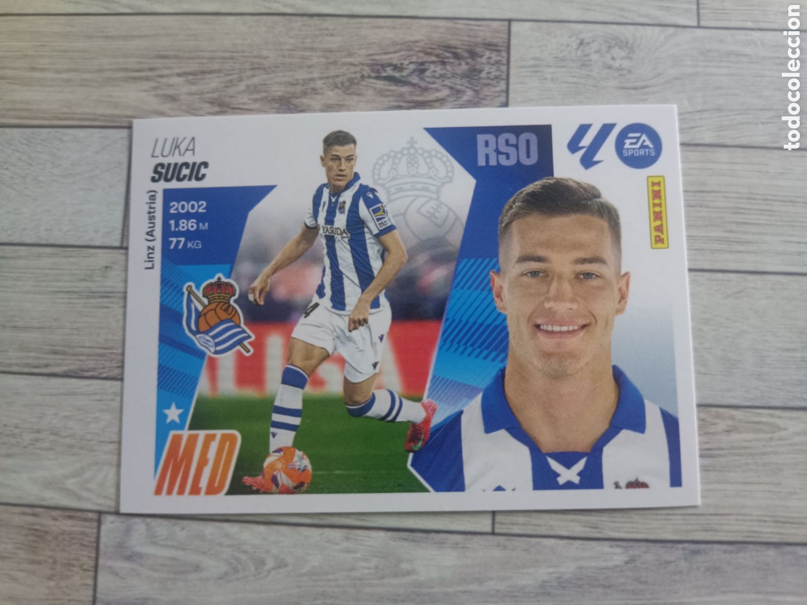 Cromos de F&uacute;tbol: 15 SUCIC REAL SOCIEDAD LIGA ESTE 2025 2026 PANINI 25 26