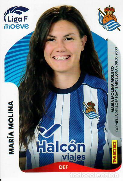 Cromos de F&uacute;tbol: CROMO PANINI LIGA FEMENINA F 2025-26 (25 - 26) - N&ordm; 288 A - MAR&Iacute;A MOLINA - REAL SOCIEDAD