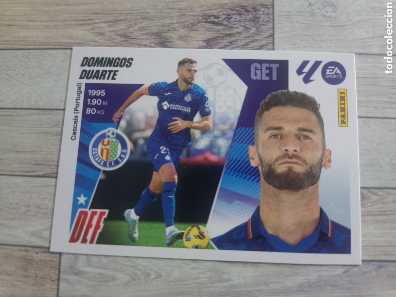 Cromos de F&uacute;tbol: 9A DOMINGOS DUARTE 9 A GETAFE LIGA ESTE 2025 2026 PANINI 25 26