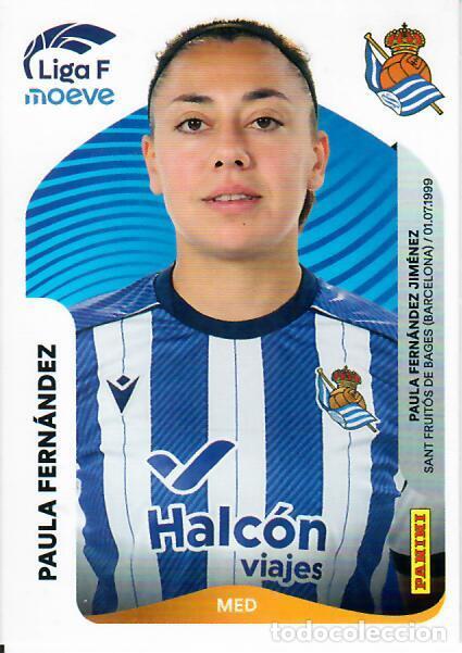 Cromos de F&uacute;tbol: CROMO PANINI LIGA FEMENINA F 2025-26 (25 - 26) - N&ordm; 292 - PAULA FERN&Aacute;NDEZ - REAL SOCIEDAD