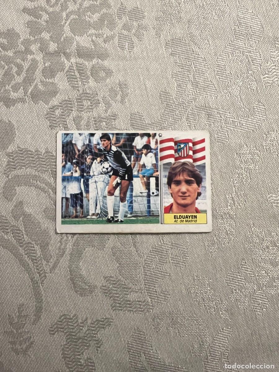 Cromos de F&uacute;tbol: ELDUAYEN ATLETICO MADRID FICHAJE 27 VERSION II ED ESTE LIGA 86 87 1986 1987