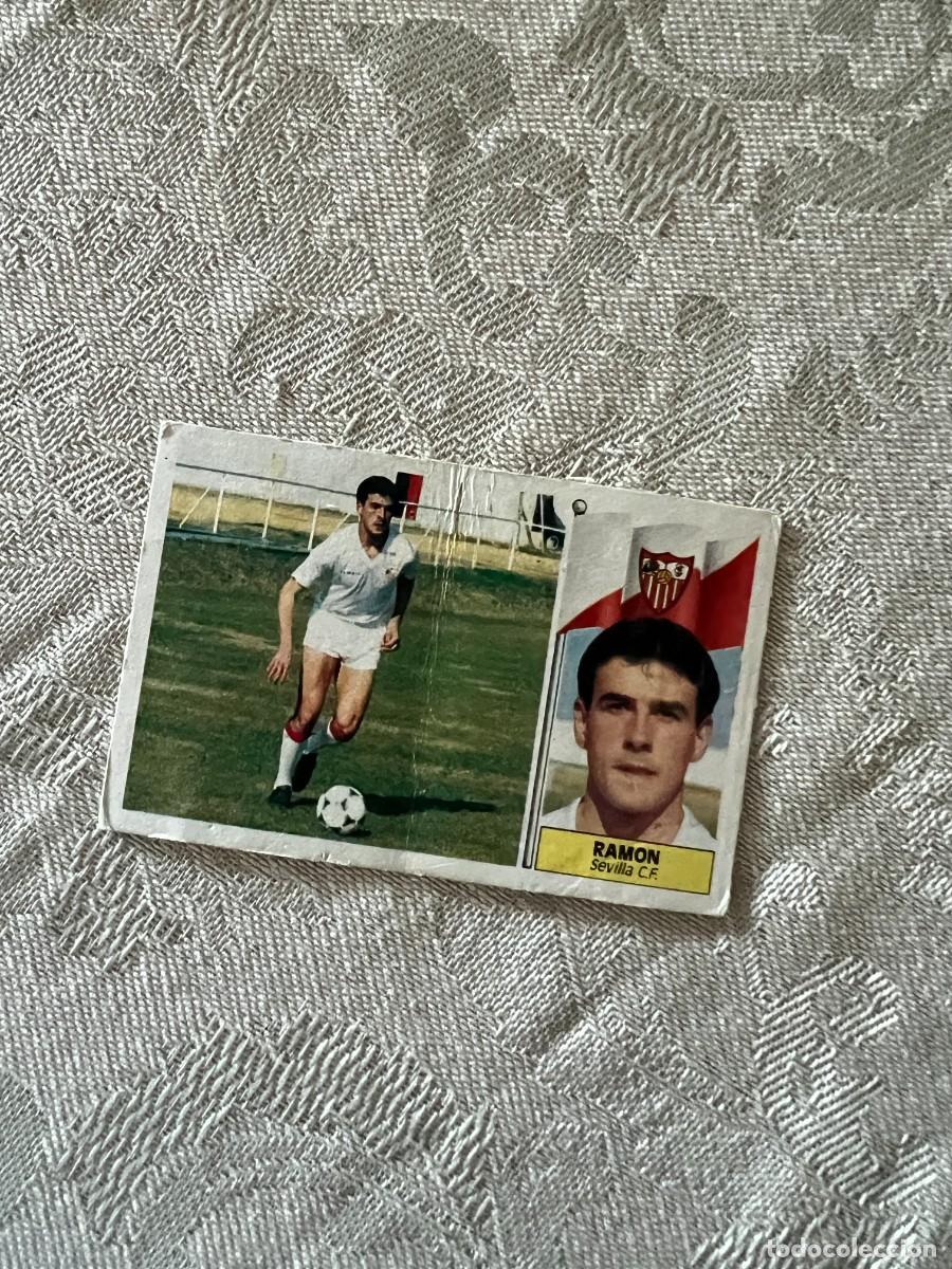 Cromos de F&uacute;tbol: RAM&Oacute;N COLOCA SEVILLA ED ESTE LIGA 86 87 1986 1987