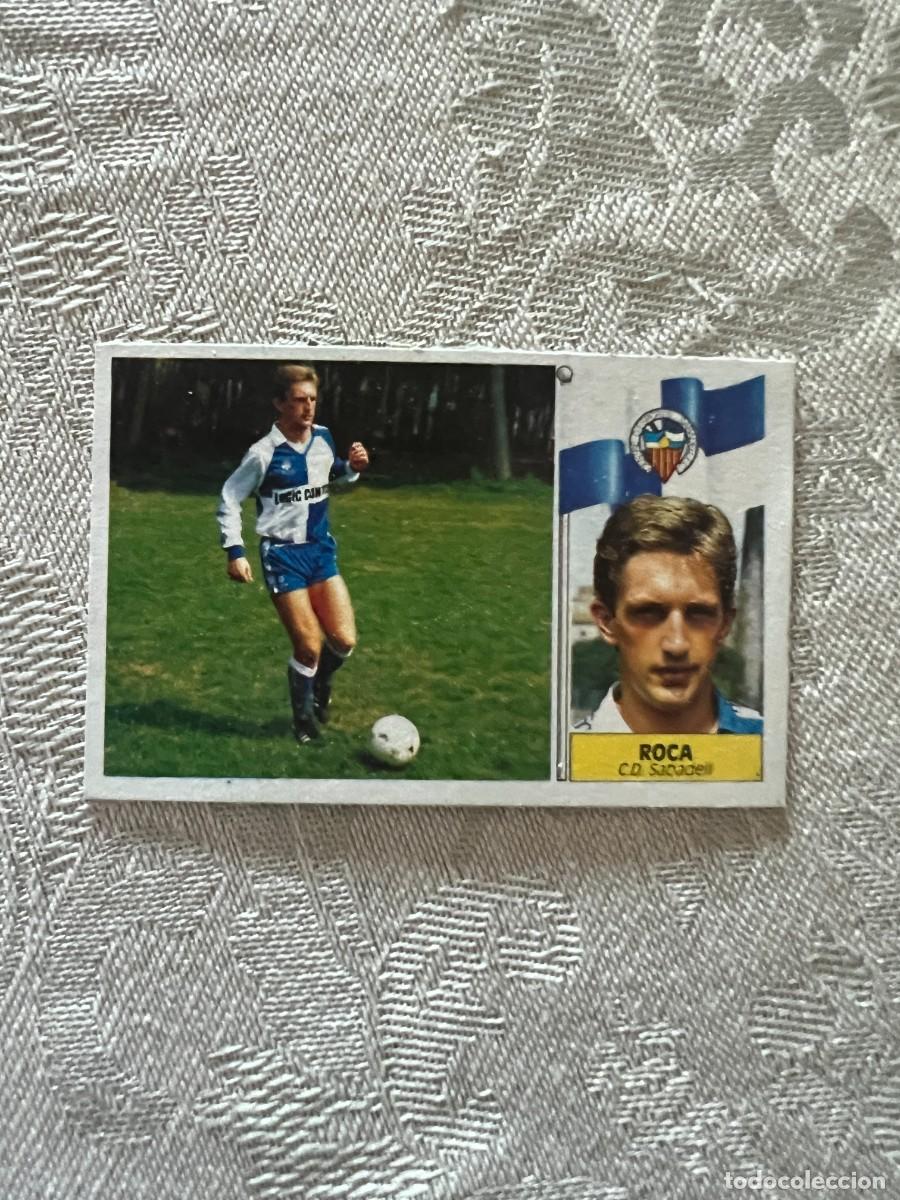 Cromos de F&uacute;tbol: ROCA SABADELL COLOCA ED ESTE LIGA 86 87 1986 1987