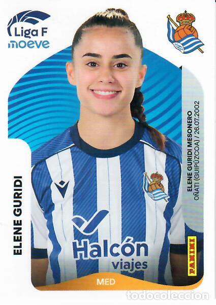 Figurine di Calcio: CROMO PANINI LIGA FEMENINA F 2025-26 (25 - 26) - N&ordm; 297 - ELENE GURIDI - REAL SOCIEDAD