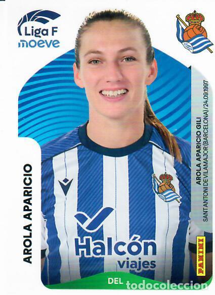 Figurine di Calcio: CROMO PANINI LIGA FEMENINA F 2025-26 (25 - 26) - N&ordm; 298 - AROLA APARICIO - REAL SOCIEDAD