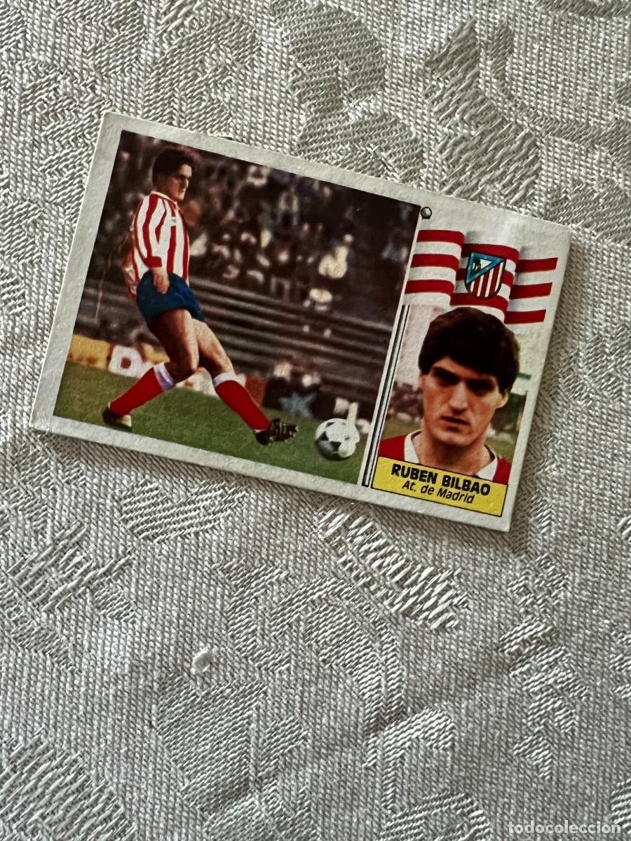 Fu&szlig;ball-Sticker: &Uacute;LTIMO FICHAJE n&ordm; 23 RUBEN BILBAO ATL&Eacute;TICO DE MADRID ED ESTE LIGA 86 87 1986 1987