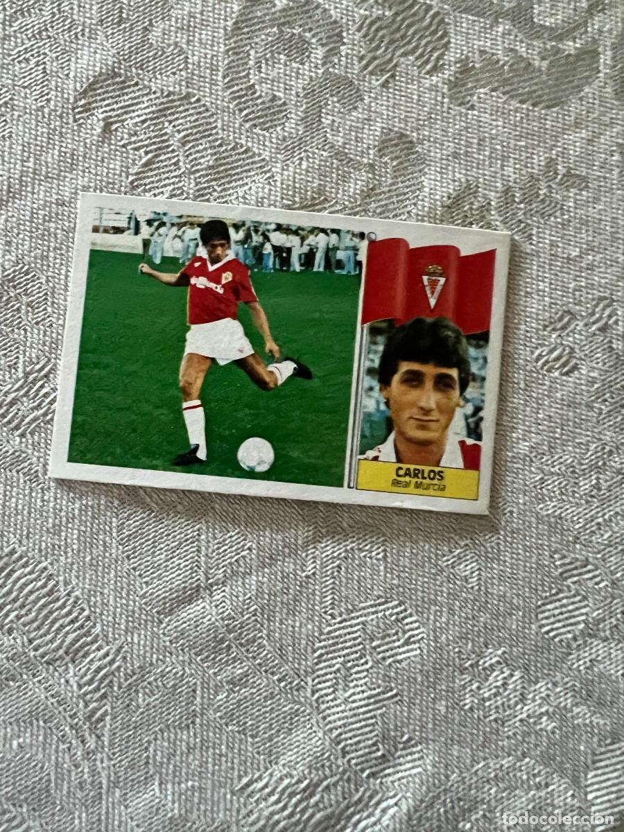 Cromos de F&uacute;tbol: CARLOS MURCIA FICHAJE 34 ED ESTE LIGA 86 87 1986 1987