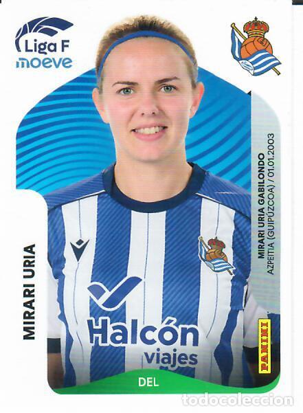Cromos de F&uacute;tbol: CROMO PANINI LIGA FEMENINA F 2025-26 (25 - 26) - N&ordm; 299 A - MIRARI URIA - REAL SOCIEDAD