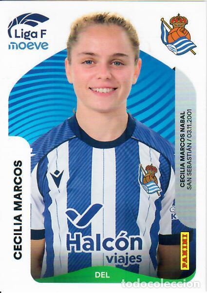 Cromos de F&uacute;tbol: CROMO PANINI LIGA FEMENINA F 2025-26 (25 - 26) - N&ordm; 299 B - CECILIA MARCOS - REAL SOCIEDAD