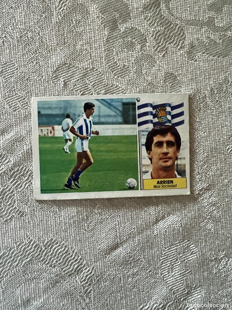 Cromos de F&uacute;tbol: FICHAJE 40 ARRIEN REAL SOCIEDAD ED ESTE 86 87