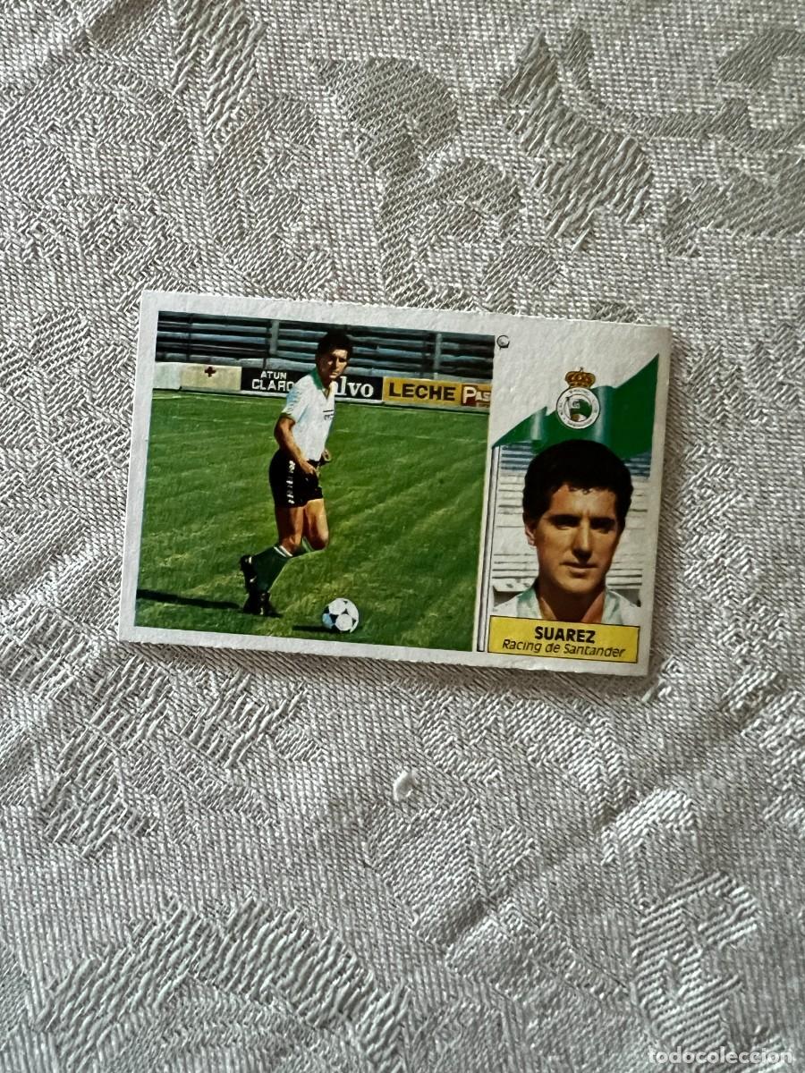 Cromos de F&uacute;tbol: SUAREZ RACING SANTANDER FICHAJE 39 ED ESTE 86 87