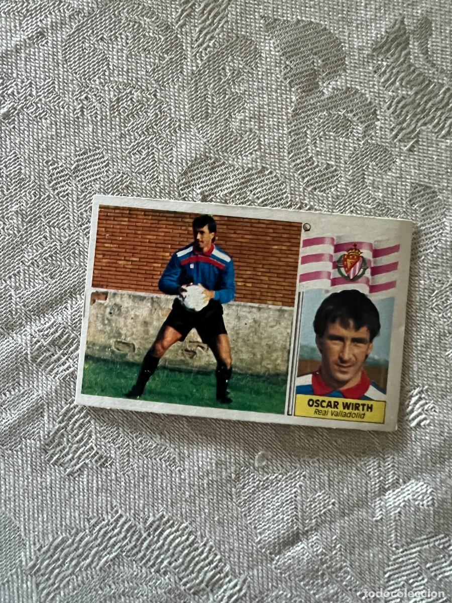 Cromos de F&uacute;tbol: OSCAR WIRTH VALLADOLID FICHAJE 42 LIGA ESTE 1986/87 86 87 ED ESTE 86 87